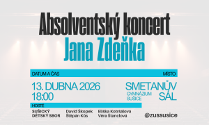 Absolventský koncert Jana Zdeňka